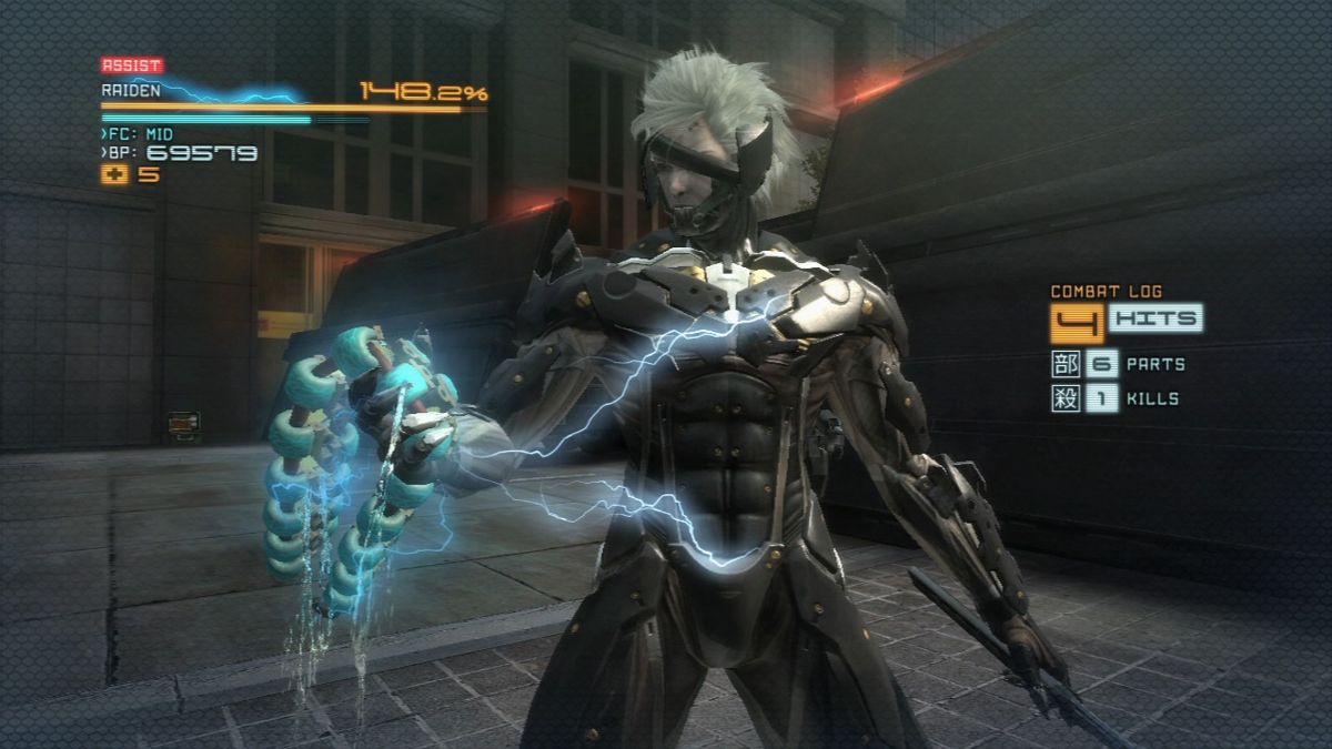 Metal Gear Rising: Revengeance [Walmart] screenshot 3 for Xbox 360